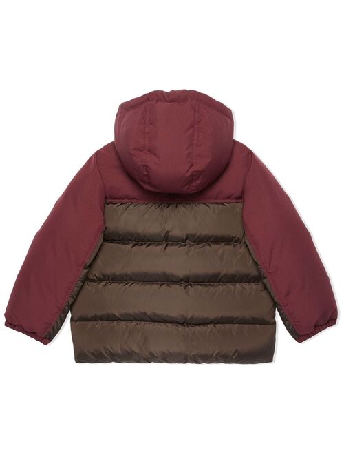 Gucci Kids padded zip-up coat