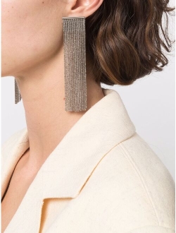 Fabiana Filippi ball-chain fringed earrings