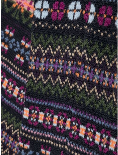 Polo Ralph Lauren Ralph Lauren Kids fair isle intarsia-knit scarf