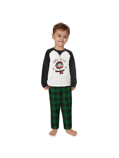 Toddler Boy Jammies For Your Families Beary Cool "Cool Bear" Pajama Set by Cuddl Duds