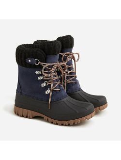 Perfect Winter boots with ribbed cuff