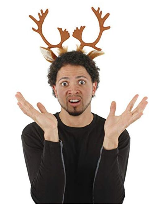 elope Reindeer Antlers Costume Headband for Adults and Kids