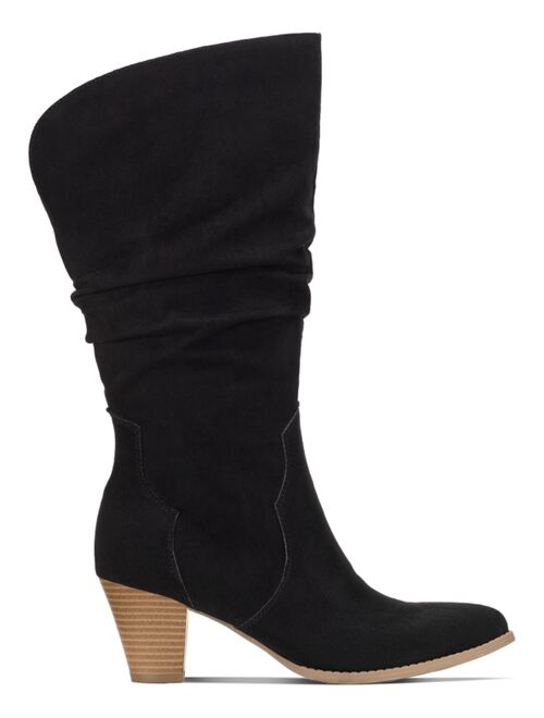 STYLE & CO Arlenee Slouch Boots, Created for Macy's