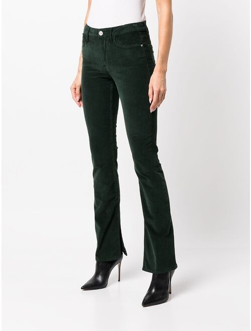 FRAME high-waist bootcut jeans
