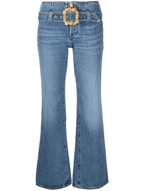 CORMIO cropped bootcut jeans