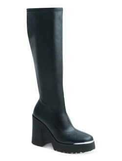 WILD PAIR Killian Block-Heel Riding Boots, Created for Macy's