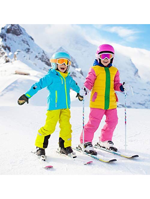 American Trends Toddler Mittens Winter Snow Glove waterproof mitten Warm Fleece Kid Ski Gloves for Boys Girls