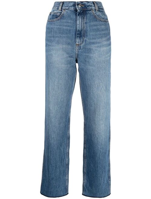 SANDRO Clark wide-leg jeans