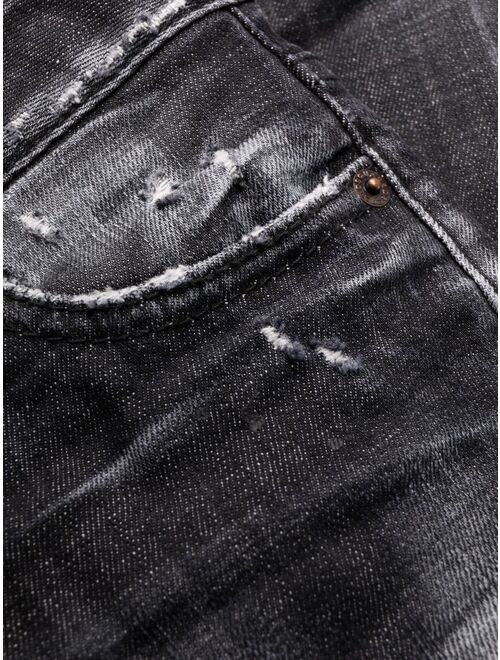 Dsquared2 distressed denim jeans