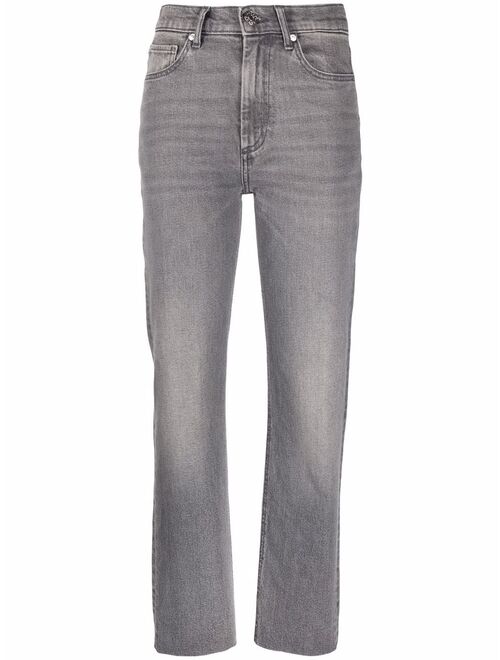 SANDRO washed slim-fit jeans