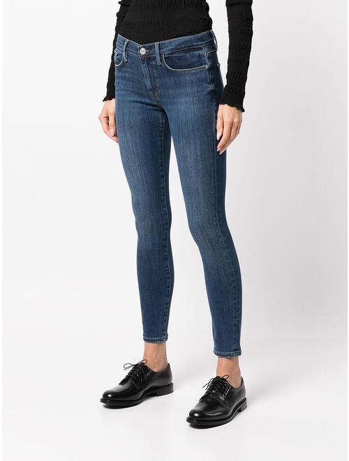 FRAME mid-rise skinny jeans
