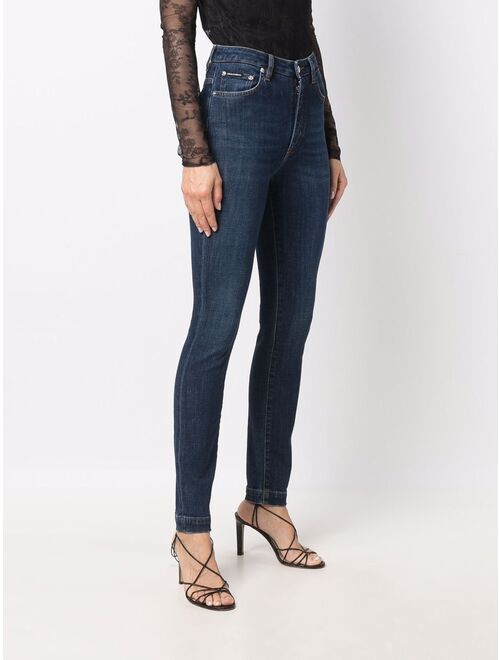Dolce & Gabbana high-rise skinny jeans