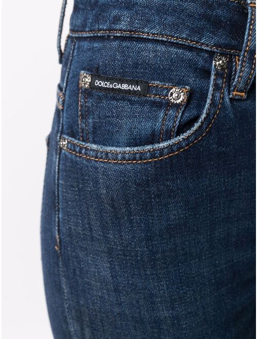 Dolce & Gabbana high-rise skinny jeans