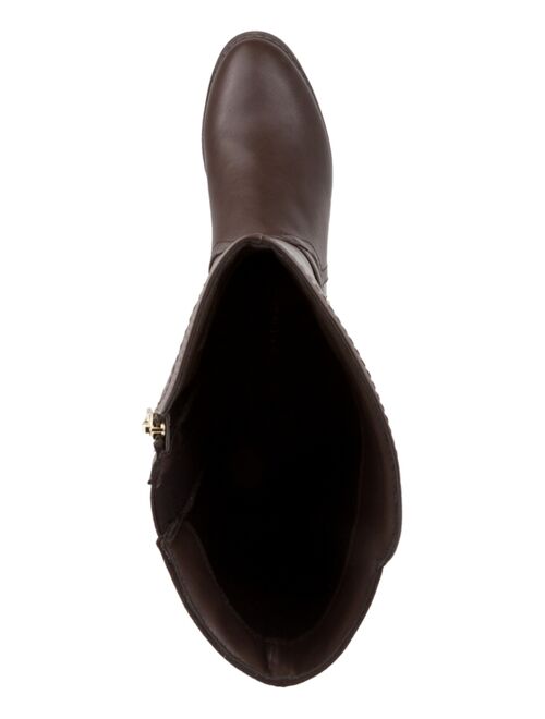INC International Concepts KAREN SCOTT Leandraa Wide-Calf Riding Boots, Created for Macy's