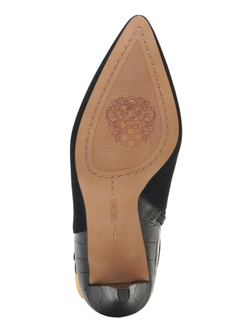 VINCE CAMUTO Women's Selmente Buckled Booties