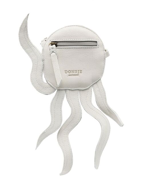 Donsje octopus applique leather bag
