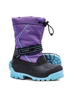 Kids Snow Boots Insulated Waterproof Boys Girls Winter Boots(Little Kid/Big Kid)