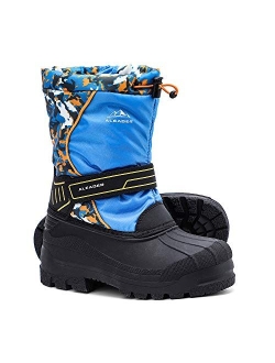 Kids Snow Boots Insulated Waterproof Boys Girls Winter Boots(Little Kid/Big Kid)