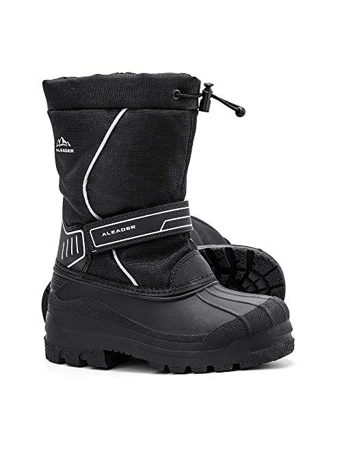 ALEADER Kids Snow Boots Insulated Waterproof Boys Girls Winter Boots(Little Kid/Big Kid)