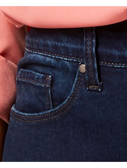 Charter Club Women's Lexington Tummy Control Straight-Leg Jeans, Short Lengths, Created for Macy's