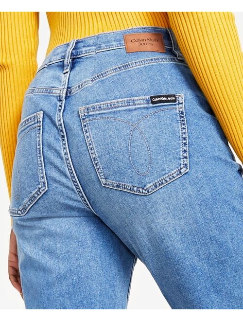 Calvin Klein Jeans Women's Straight-Leg Ankle Jeans