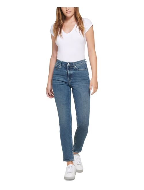 Calvin Klein Jeans Women's High-Rise Slim-Leg Jeans