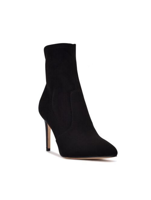 NINE WEST Women's Reves Dress Pointy Toe Booties