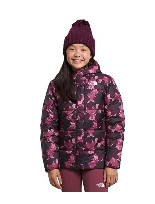 The North Face Girls' Printed North Down Fleece-Lined Parka