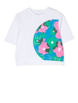 Kids logo-print short-sleeve T-shirt