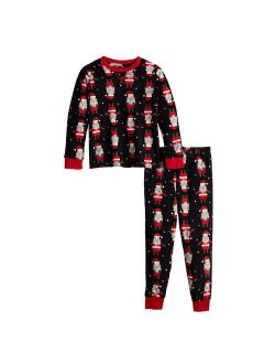 Boys 4-20 Jammies For Your Families Ho Ho Ho Microfleece Pajama Set