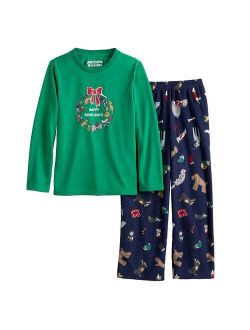 Boys 4-20 Jammies For Your Families Happy Howlidays Pajama Set