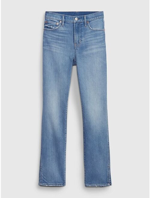 Gap Mid Rise Split-Hem Vintage Slim Jeans with Washwell