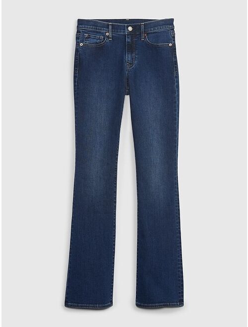 Gap Mid Rise Baby Boot Jeans with Washwell