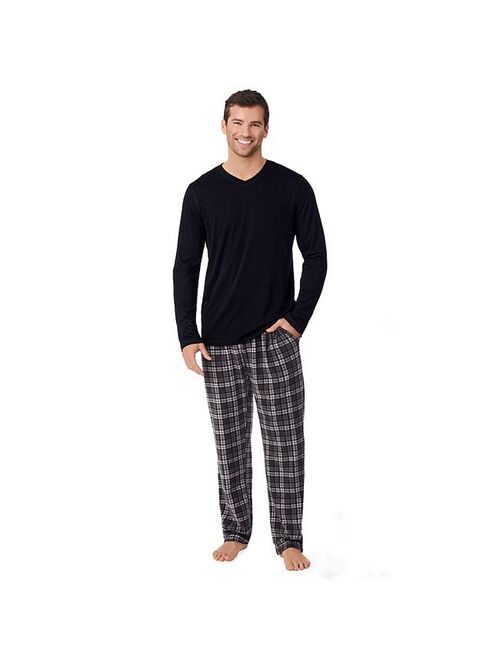 Men's Cuddl Duds Cabin Fleece Pajama Set