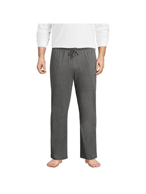 Big & Tall Lands' End Knit Jersey Sleep Pants