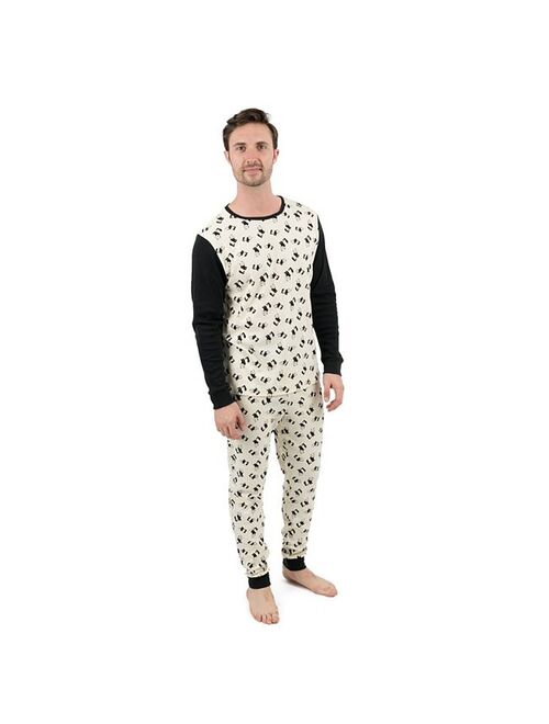 Leveret Mens Two Piece Cotton Pajamas P&a XL