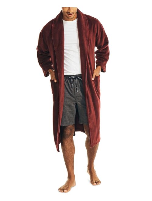 Nautica Men's Solid Shawl Robe