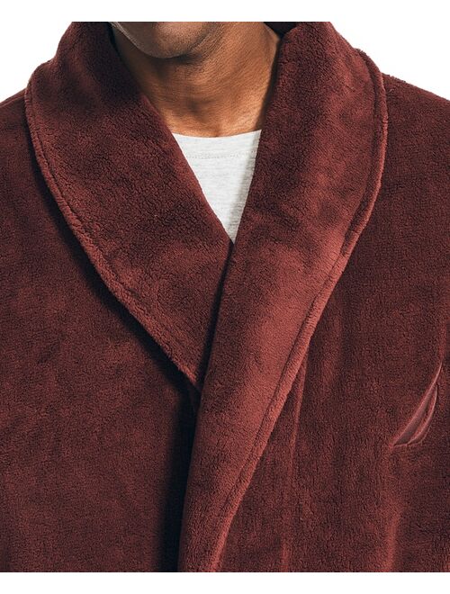 Nautica Men's Solid Shawl Robe