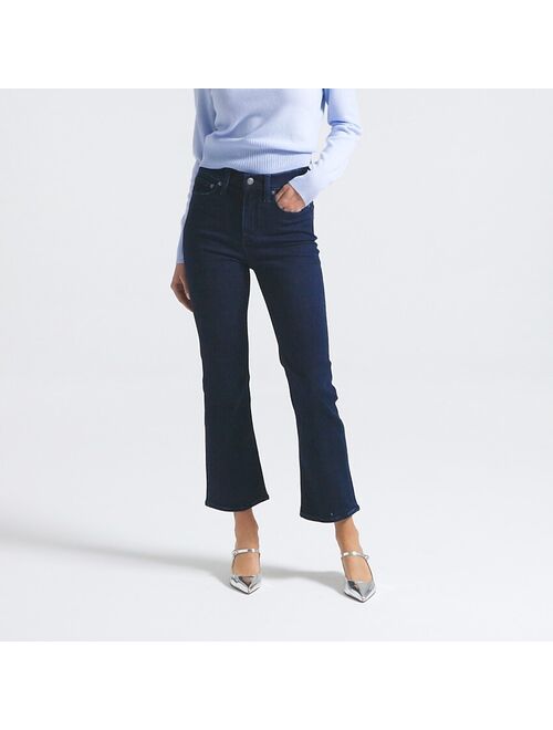 J.Crew Slim demi-boot brushed-back jeans in Rinse wash