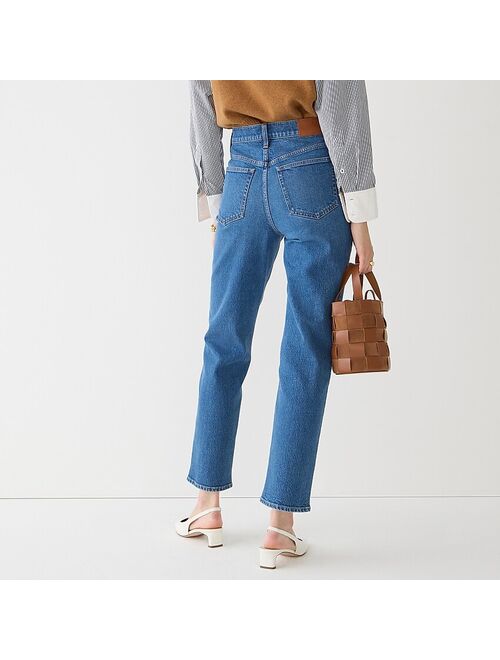 J.Crew High-rise '90s classic straight-fit jean in Hanger wash