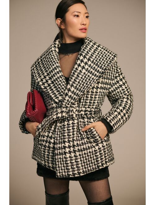 BLANKNYC Pure Emotions Houndstooth Coat