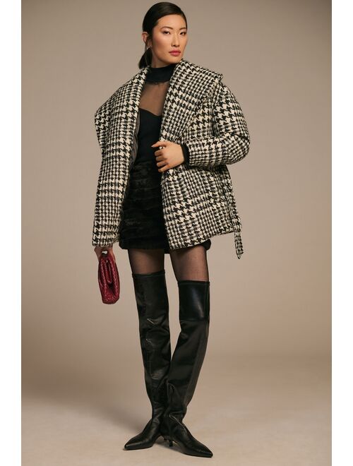 BLANKNYC Pure Emotions Houndstooth Coat