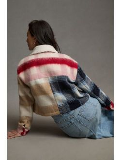 Central Park West Cropped Plaid Shacket