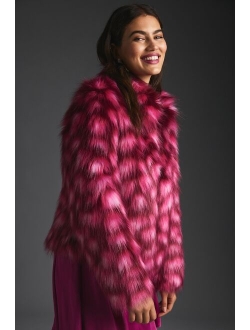 Unreal Fur Glow faux-fur jacket