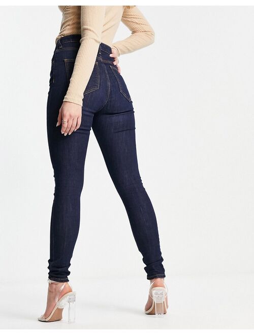 ASOS DESIGN ultimate skinny jeans in dark blue