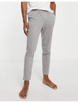 lounge pants in light heather gray