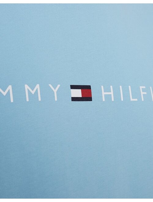 Tommy Hilfiger lounge logo t-shirt in blue