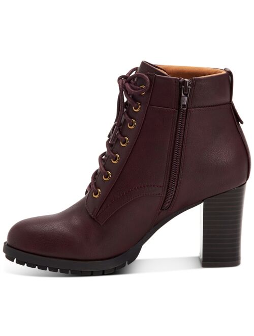 STYLE & CO Lucillee Heeled Booties, Created for Macy's