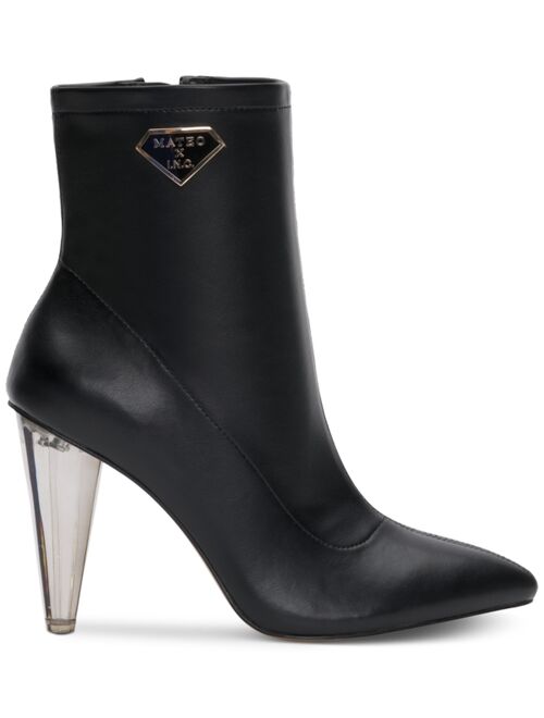 INC INTERNATIONAL CONCEPTS Mateo for INC Women's Luisa Stretch Booties, Created for Macy's