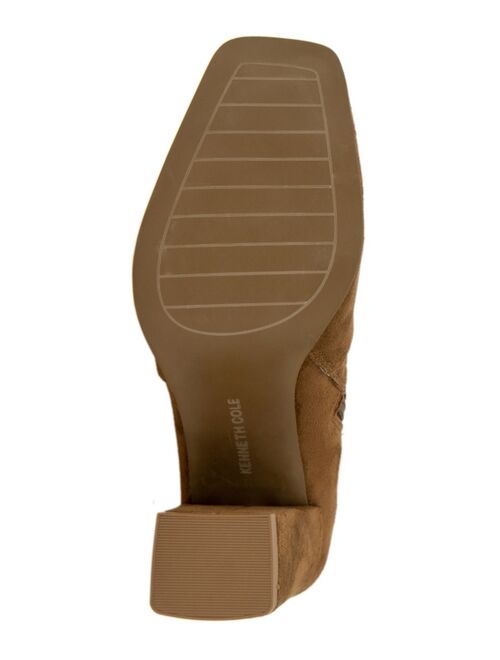 KENNETH COLE NEW YORK Women's Jax Block Heel Stretch Boots